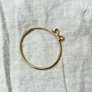 Kate Spade Gold Bow Bangle Bracelet